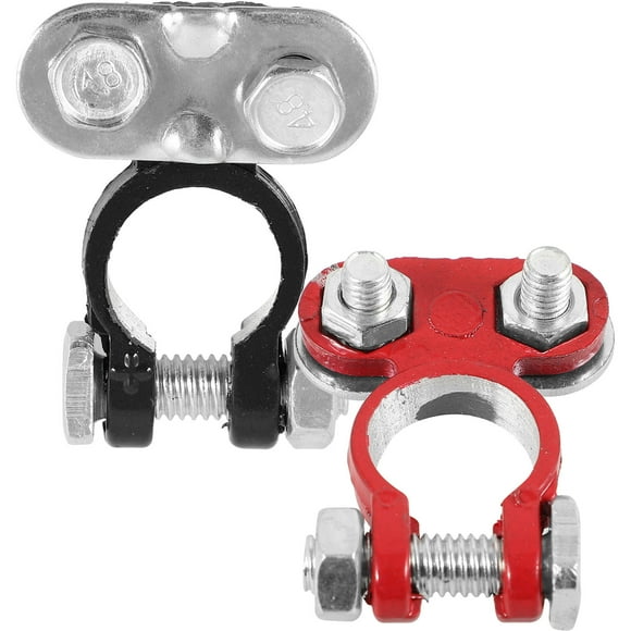 OULII 2pcs Wire Connectors Crimp Battery Terminal Connectors Black Vehicle Owners Reliable Connection
