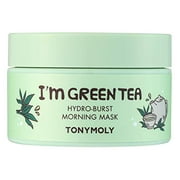 TONYMOLY I'm Green Tea Hydro Burst Morning Mask, 1 Count