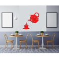 thumbnail image 2 of Relojes de pared creativos Diy Acrílico Taza de café Tetera 3d Decorativo, 2 of 5