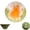 Wild chrysanthemum green, variant on Hand-Painted Hidden Cat Tea Cup, 50ml Handmade Ceramic Tasting Cup with Secret Cat Design, Chinese Gongfu Bowl, Underglaze Shallow Bowl Shape