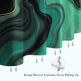 thumbnail image 6 of Green Gray Yellow Marble Pattern Shower Curtain 72"x84" ,Bathroom Decorative Shower Curtains Set with 12 Hooks,Modern Waterproof Washable Shower Curtain, 6 of 6