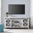 thumbnail image 2 of Henn&Hart 68" White/Metal TV Stand, 2 of 8