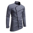 thumbnail image 4 of CONZONE Mens Sweatsuit 2 Peice Set Casual Track Suit for Men Solid Color Long Sleeve Tops Sweatpants Cozy Fall Winter Athletic Jogging Outfits, 4 of 8