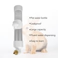 thumbnail image 4 of Hamster Water Bottle, Small Animal Water Bottle Little Pet Automatic Drinking Bottle Large Capacity Leakproof Transparent  Water Feeder Dispenser Automatic Drinking Device, 4 of 8