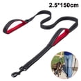 thumbnail image 1 of Pet Gear Dog Leash1.5m Long Padded Two Handle Heavy Duty Double Handles Lead for Control Safety Trai, 1 of 5