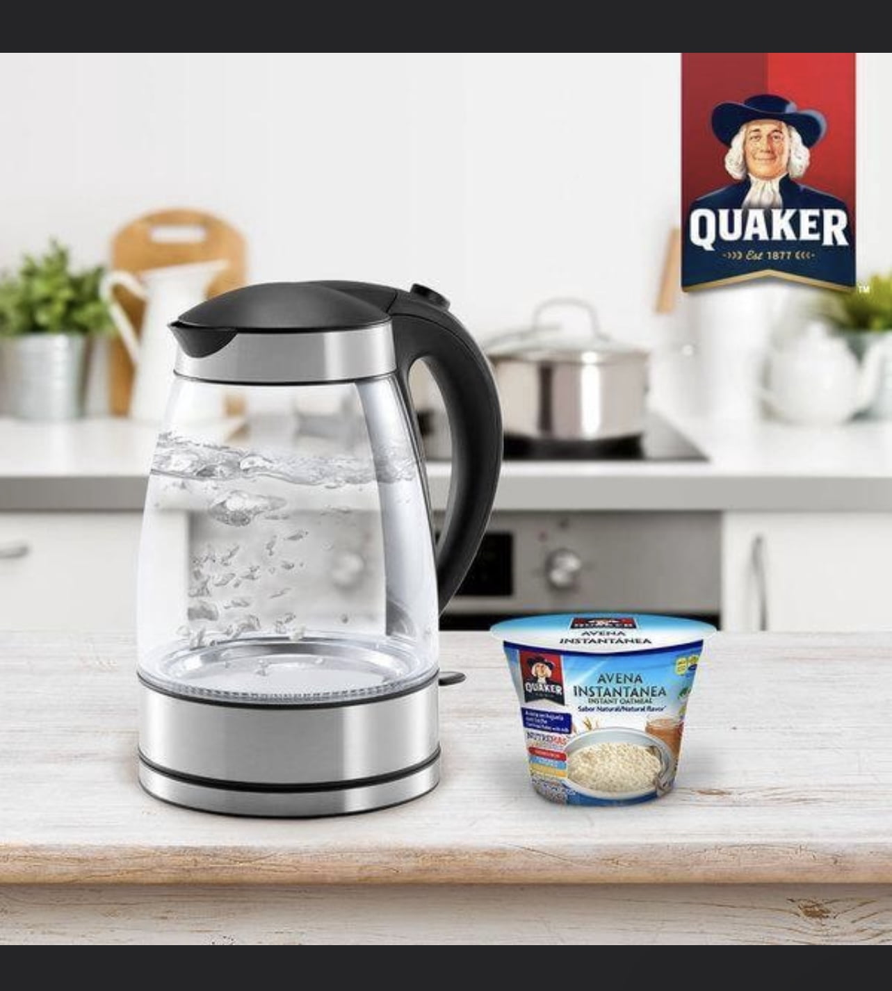 Quaker Instant Oatmeal Cups Original Flavor 1.60 oz (pack of 1)