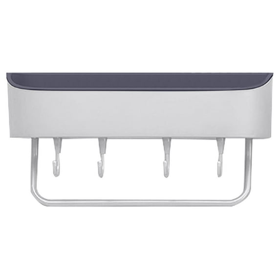 Wall Mounted Shower Shelf, Shower Basket Shelves, No Drilling Racks, Shower Shelf Organizer for Hotel Toilet Home , Beige