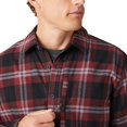 thumbnail image 5 of Free Country Men's Easywear Flannel Shirt Jacket Brown Balm Plaid S, 5 of 5