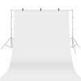 thumbnail image 2 of Green Andoer 1.8 x 2.8m/ 6 x 9ft Photography Background Screen Portrait Photography Backdrops Photo Studio Props Durable Washable Polyester-cotton Material with 3 Backdrop Clamps,, 2 of 7