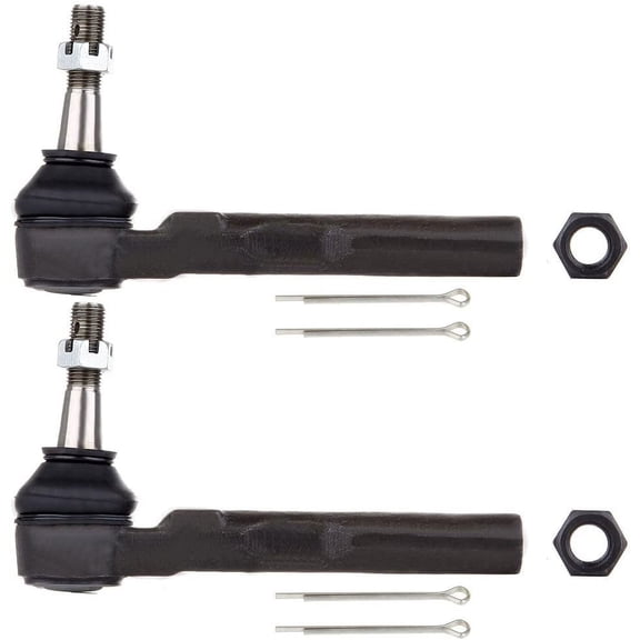 ECCPP - 2PC Outer Tie Rod End - Compatible with 2005-2007 for Buick Terraza 1997-2003 for Chevy for Malibu 2005-2009 for Chevy Uplander 1999-2004 for Oldsmobile Alero - ES3455 Suspension Kit
