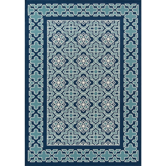 Momeni Rugs BAJA0BAJ21BLU1837