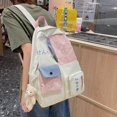 thumbnail image 2 of Jiibva Cute Cat Backpack, Multi Pocket Cartoon Cat Large Capacity Bookbag Rucksack Travel Backpack, 2 of 7