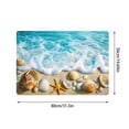 thumbnail image 3 of Beach Themed Doormat - Coastal Summer Welcome Mat for Front Door, Non- Indoor/Outdoor Entryway Rug, Nautical Decor for Porch, Bathroom, Kitchen Patio Ocean Inspired Floor Mat, 3 of 6