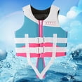 thumbnail image 2 of Aihuaihua Life Jackets For Kids Kids Float Jacket Swimming Aid for Children Girls and Boys 20-30-40-50-60-70-80Lbs with Adjustable Safety Straps 13-18 years, 2 of 5