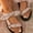 White, variant on BONIXOOM Brown Sandals Women Clearance Fall Slip-On None Casual Fashion Womens Shoes Brown Size 4.5