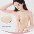 thumbnail image 7 of 3 Pairs Strapless Bra Push Up, Backless Sticky Adhesive Invincible Lift Up Bra For Woman, Reusable Lightweight Washable Bras for Wedding Dress, Party Dress, Low-Cut Outfit, Evening Dress, 7 of 7