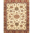 thumbnail image 1 of Ahgly Company Indoor Rectangle Abstract Brown Gold Oriental Area Rugs, 4' x 6', 1 of 6