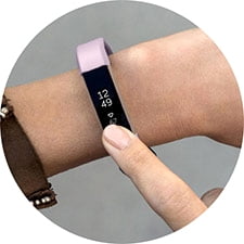 fitbit alta hr pink rose gold