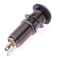 thumbnail image 4 of 1pc Long Threaded Stereo Brown Copper Output Jack for Electric Guitar Bass, 4 of 6