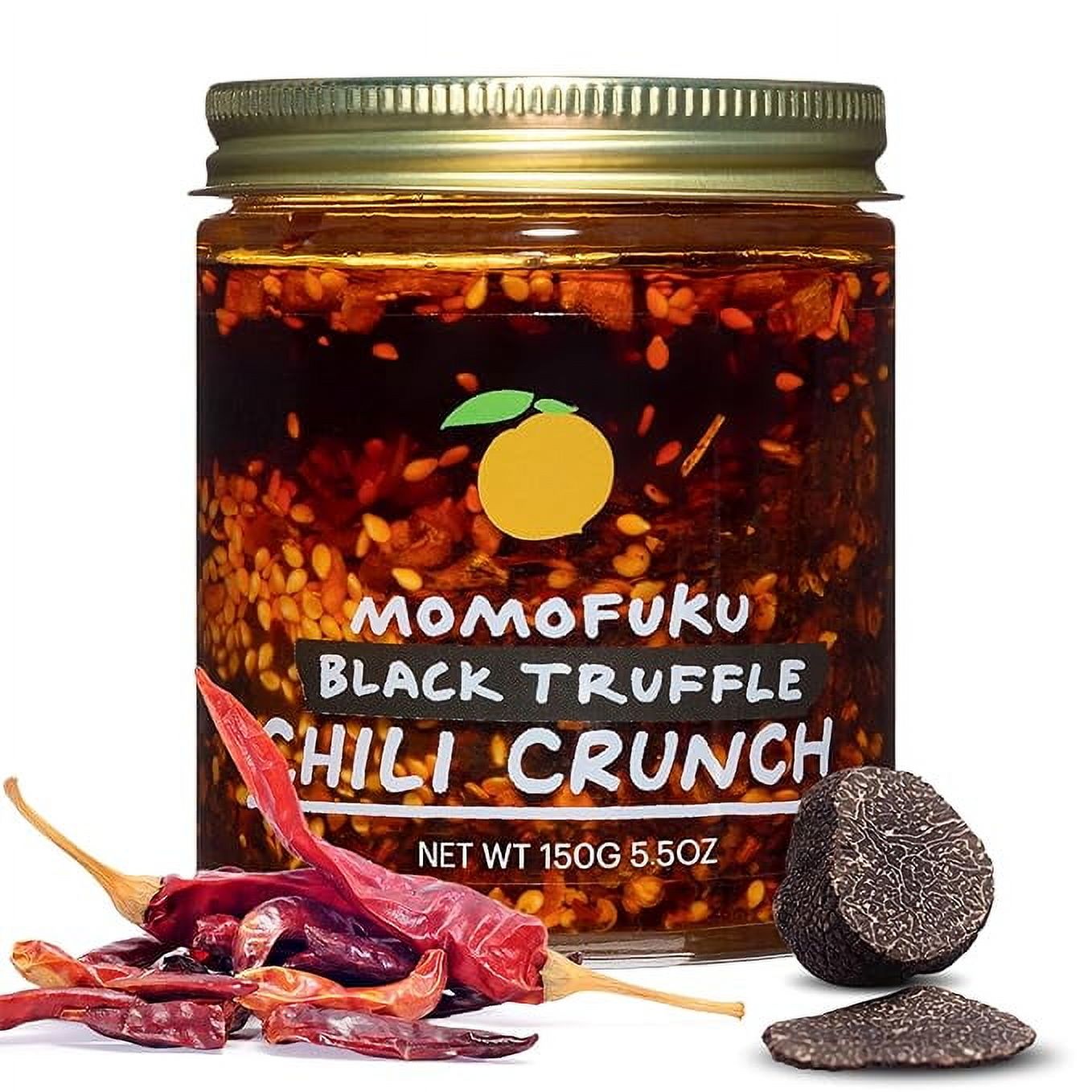 (Pack of 6), Momofuku Black Truffle Chili Crunch, 5.5 oz