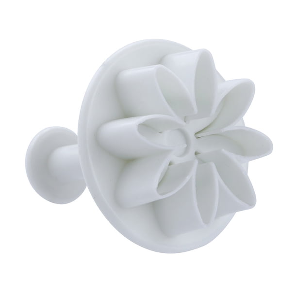 Molde para utensilios 4 piezas para hornear pasteles, molde para galletas con forma de flor, molde para decorar pasteles