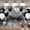 BlackSilver, variant on Black and Silver Backdrop Silver Glitter Bokeh Photography Background for Birthday Wedding New Year Party Decorations Banner Photo Booth Props