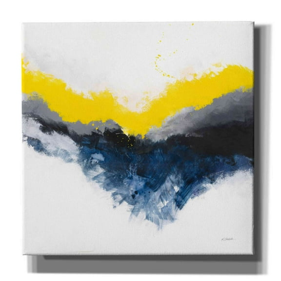 Epic Graffiti 'Cascade' by Mike Schick, Giclee Canvas Wall Art, 37"x37"