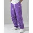 thumbnail image 4 of Pantalones deportivos ZAFUL Parachute Y2k Baggy para hombre, talla M, color violeta, 4 of 6