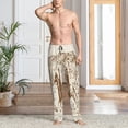 thumbnail image 2 of Balery Western Desert Cowboys1 Pantalones de pijama para hombre, pijama ultraligero, pantalón de descanso-Medium, 2 of 6