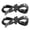 Black, variant on 2 Pcs Rhinestone Shoe Laces Crystal Bling Shoe Laces Rope String for Sneakers Hoodie Sweatpants Boots Bags Accessories Silver 80