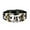 B, variant on English Letter Flower Leather Bracelet For Men And Women Versatile Time Gem Weaving Beaded Handicraft Gift