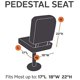 thumbnail image 3 of Funda de asiento Protector de cierre elástico Funda de asiento de pesca para barco Silla de capitán Barco al aire libre Plegable A prueba de polvo Resistente a los rayos UV Imperme, 3 of 5