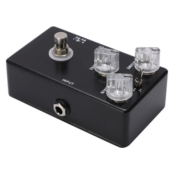 Pedal de Efecto de Guitarra, Efectos Pedales Verdadera Distorsión de Bypass Duradera para Tocar