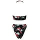 thumbnail image 4 of Gibobby Bañador de una pieza Trajes de baño Talla Estampados Trajes de baño Traje de baño de una pieza Control de mujer con barriga Trajes de baño de una(Negro,XL), 4 of 5