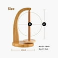 thumbnail image 3 of Magnetic Yarn Holder with Tool Organizer – Natural Wood Yarn Stand for Crochet and Knitting, 1 Pack, 3 of 8