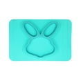 thumbnail image 1 of Mistaha Silicone Rabbit Baby Placemat Plate Set - Anti-slip Non-Spill Design with Divided Compartments for Balanced Meals - Safe and Easy to Clean - Ideal for 0-3 Years Old, 1 of 7