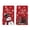 Red, variant on Sm:)e Black Red Buffalo Plaid Truck Christmas Trees Kitchen Dish Towels 18 x 26 Inch Set of 2