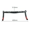thumbnail image 4 of DEYISI Road bike handlebar reduce resistance bent bar strengthen drop bar 31.8* 420mm, 4 of 7