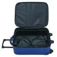 thumbnail image 6 of Elite Luggage Meander — 19.5" Carry-On Rolling Suitcase Travel Luggage with Protective Foam Padding Blue, 6 of 8