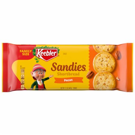 2X-Keebler Sandies Pecan Shortbread Cookies - 17.2 oz