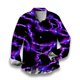 thumbnail image 1 of Tops de hombre de moda vintage tribal deportivo para hombre fiesta camisa gráfica transparente camisa con solapa con botones casual púrpura azul, 1 of 6