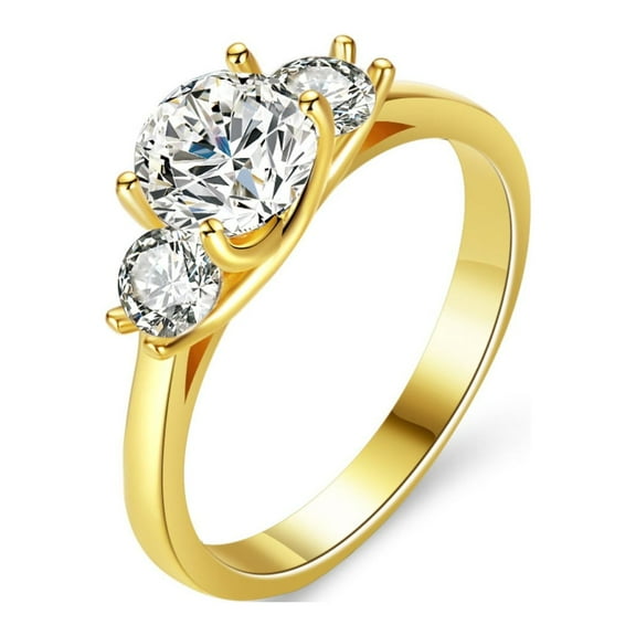 Moissanite Engagement Rings for Women 1ct D Color VVS1 Clarity Women Diamond Rings 14K Plated S925 Sterling Silver Moissanite Wedding Bands with Certificate