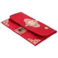 thumbnail image 2 of CIMAXIC Mariage 2 Pcs Enveloppes Rouges Chinoises : Poches d'Argent Porte-Bonheur Enveloppe d'Invitation Élément Chinois Hongbao pour Mariage Nouvel An Festival de Printemps Fournitures de Fête, 7.48"X4.33"X0.39 Pouces, 2 of 5