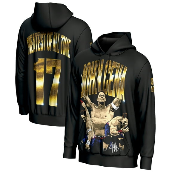 Youth ProSphere Black John Cena GOAT Pullover Hoodie