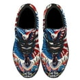 thumbnail image 2 of Patriotic Eagle God Bless America Shoes Sneakers for Women Men Black Size 9.5, 2 of 7
