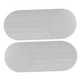 thumbnail image 4 of 100 piezas de botones de papel en blanco redondos, tarjetas en blanco, piezas de repuesto, manualidades con purpurina plata, 4 of 9