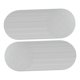 thumbnail image 4 of 100 piezas de botones de papel en para hacer insignias, suministros para hacer botones, brillantes, ligeros, piezas de repuesto para regalo, plata, 4 of 9