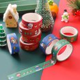 thumbnail image 3 of CSCHome 8PCS Christmas Tape with Cute Christmas Tree and Snowman for Stationery Journaling, DIY Craft, 3 of 5