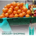 thumbnail image 5 of Stock Your Home Grocery Bags Disposable 200 Pack T Shirt Thank You Bags with Handles for Supermarket Groceries Produce Shopping Trash Small Baggies Bulk, 5 of 7