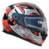 Vega Ultra Full Face Snownmobile Helmet with Dual Lens Shield